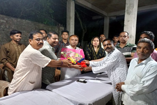 কাপ্তাই লগগেইট জয়কালী মন্দিরে সংবর্ধিত হলেন নব নির্বাচিত চেয়ারম্যান নাছির উদ্দীন , মহিলা ভাইস চেয়ারম্যান বিউটি হোসেন