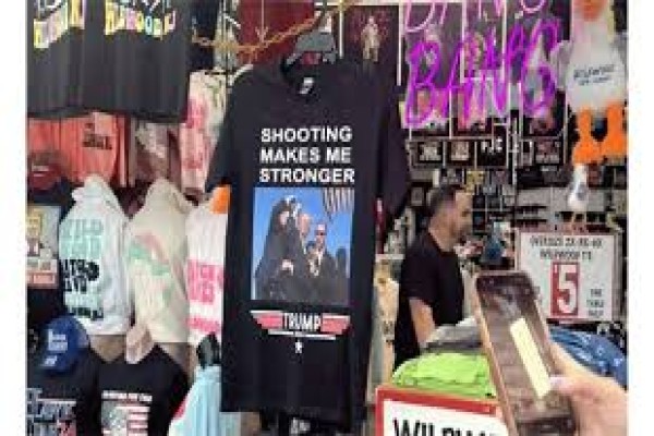 ট্রাম্পের ওপর হামলা ঘটনার মাত্র দুই ঘণ্টার মধ্যেই টি-শার্ট তৈরি করেছে চীন, রমরমা ব্যাবসা